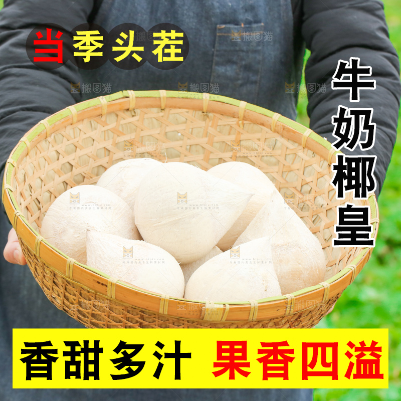 手里拿着牛奶椰皇