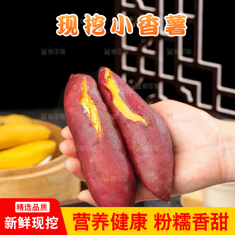 深底上的天目山小香薯
