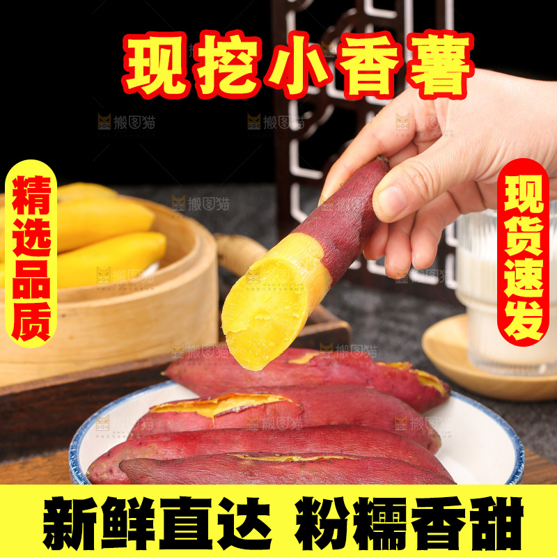 深底上的天目山小香薯
