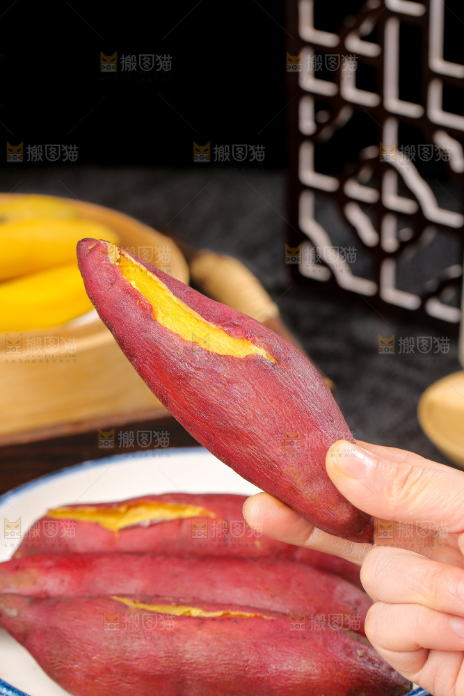 深底上的天目山小香薯