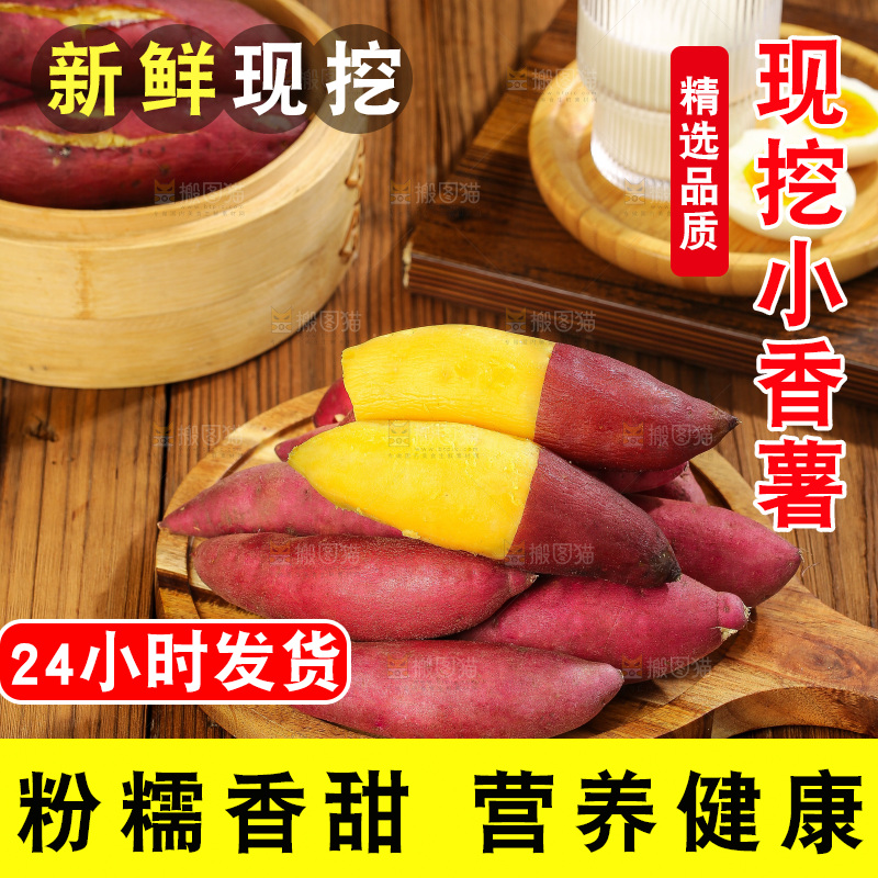 深底上的天目山小香薯