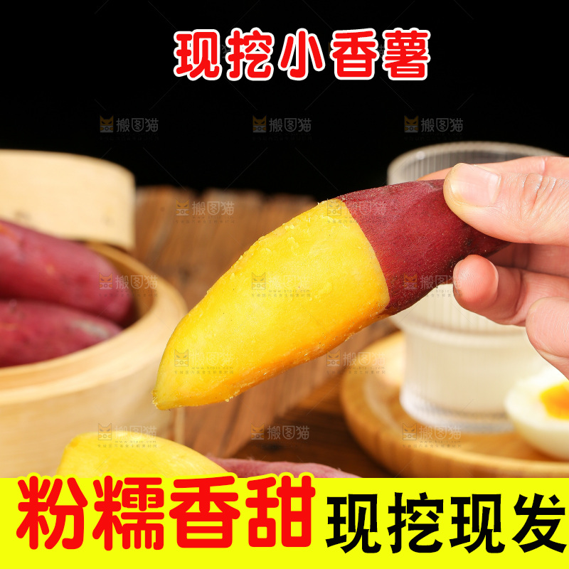 深底上的天目山小香薯