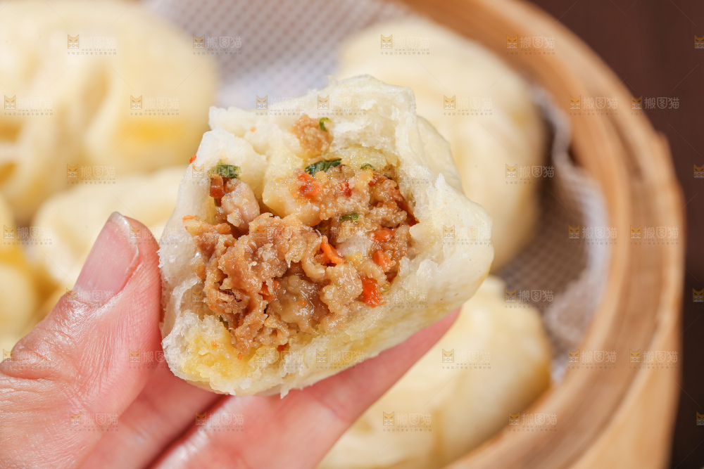 深底上的杭州小笼包