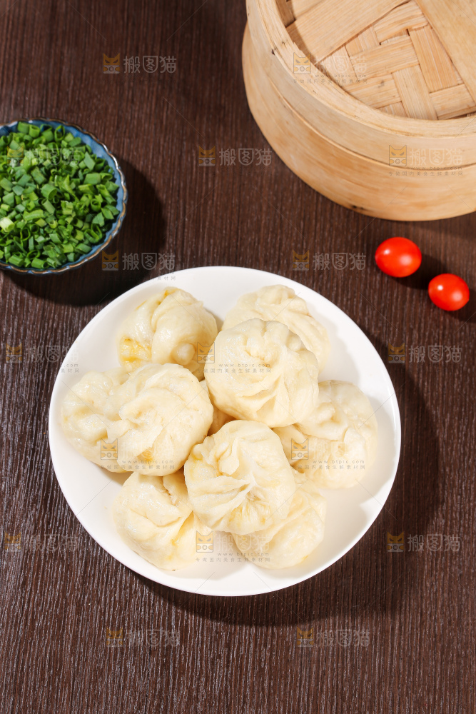 深底上的杭州小笼包