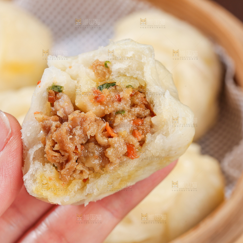 深底上的杭州小笼包
