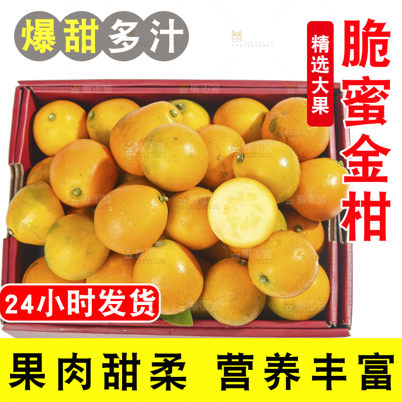 白底上的金柑