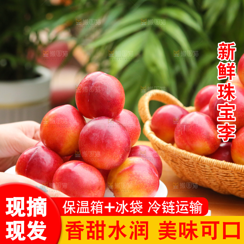 木底上的珠宝李