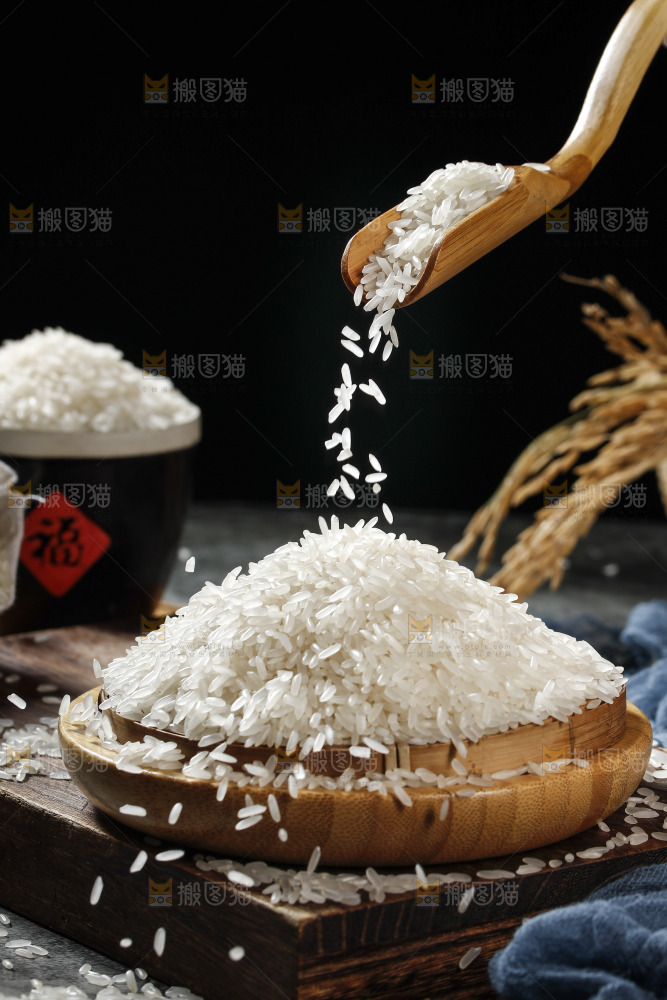深底上的五常大米