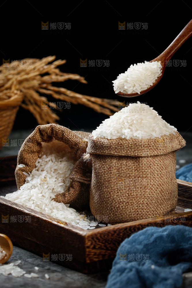 深底上的五常大米