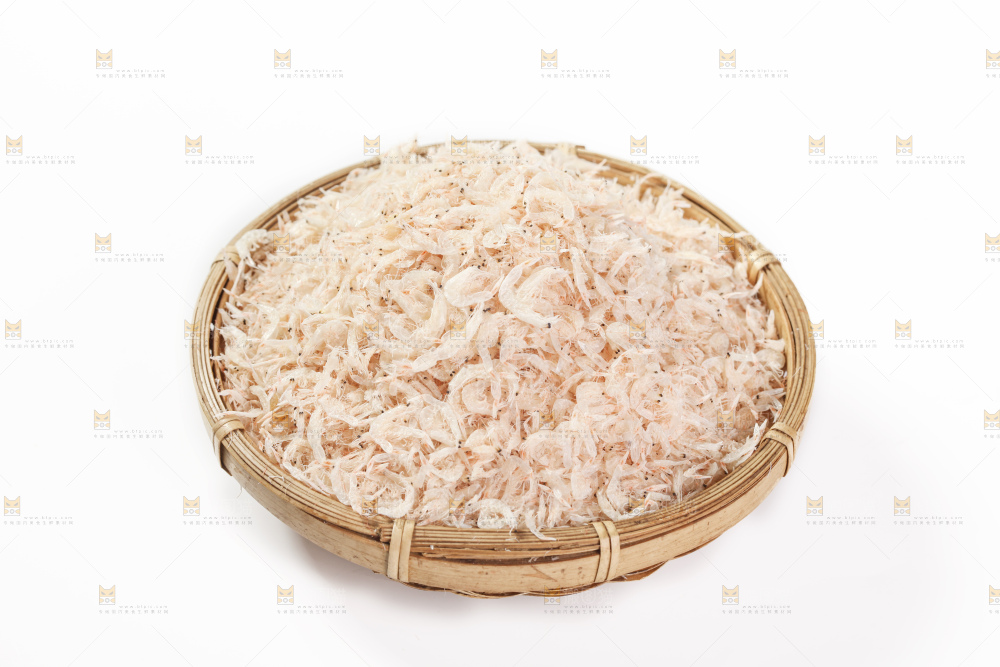 白底上的虾米皮
