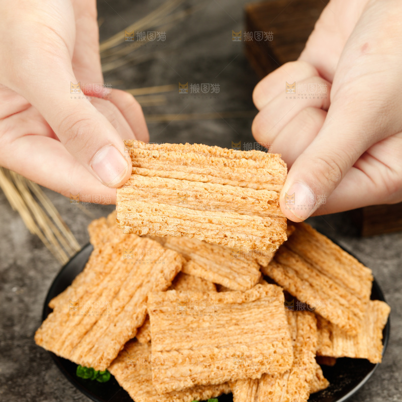深底上的荞麦酥