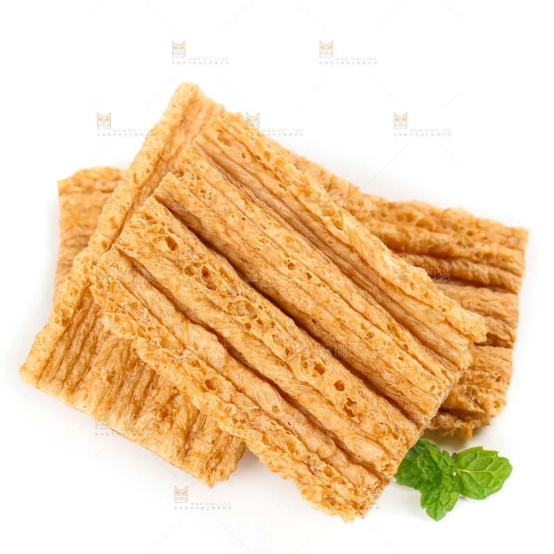 白底上的荞麦酥