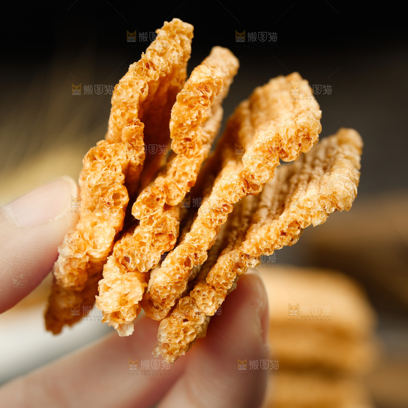 深底上的荞麦酥