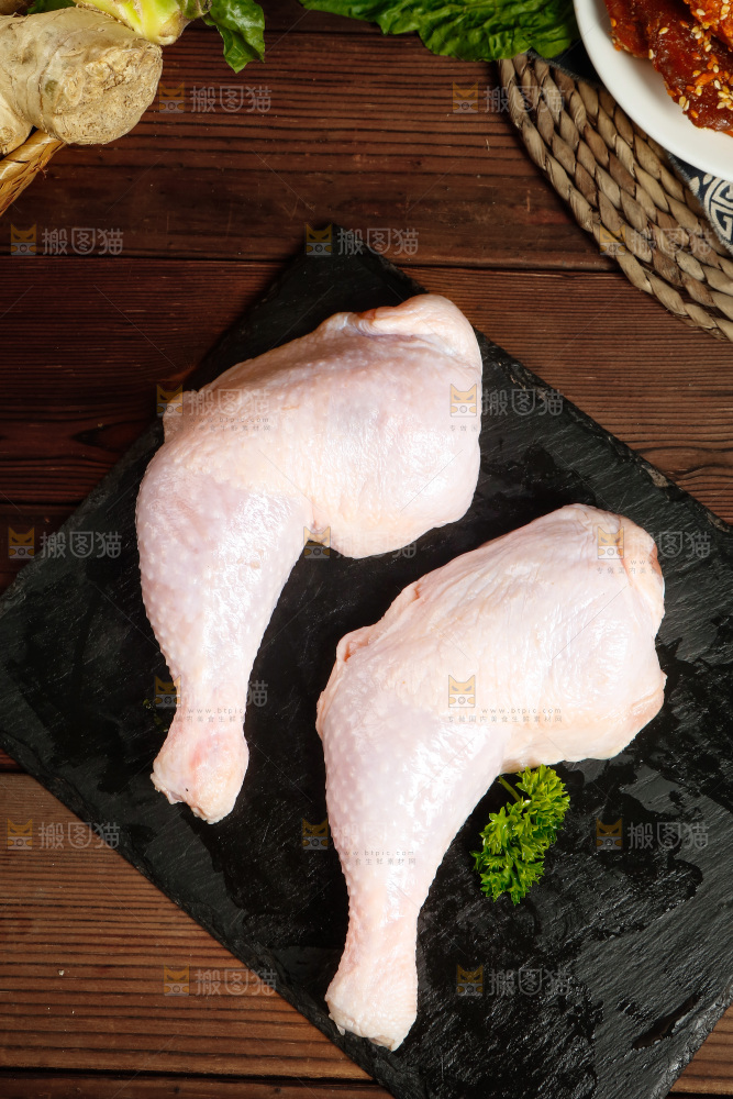 深底上的大鸡腿