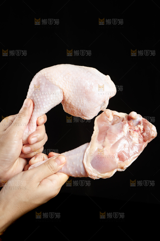 深底上的大鸡腿