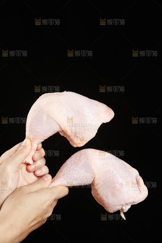 深底上的大鸡腿