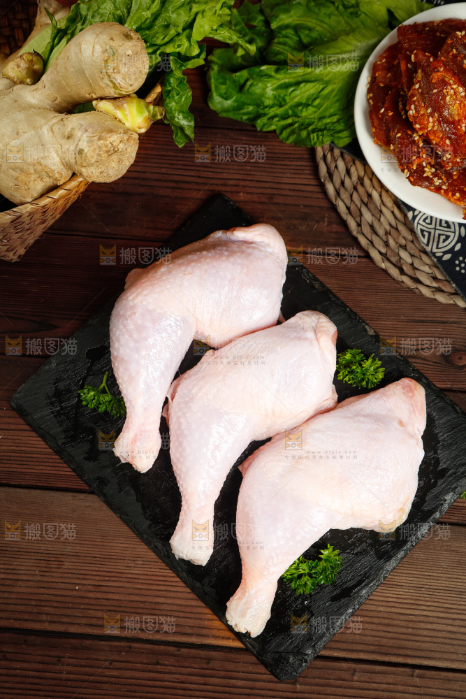深底上的大鸡腿