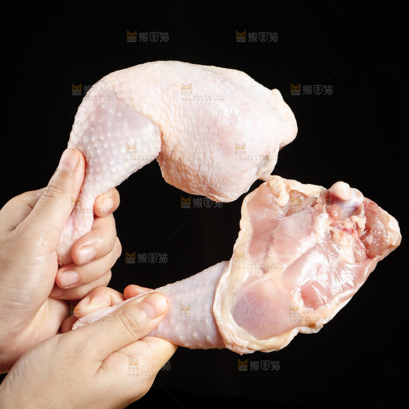 深底上的大鸡腿