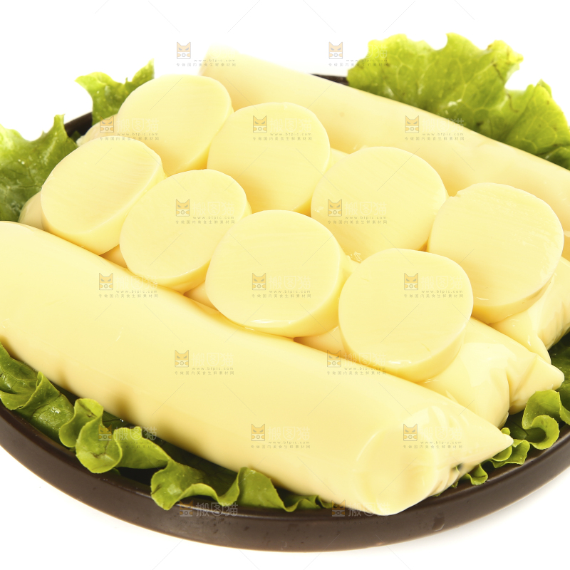 白底上的鸡蛋豆腐