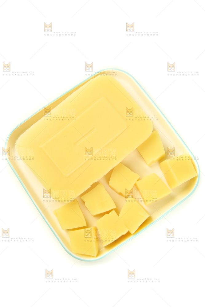 白底上的米豆腐