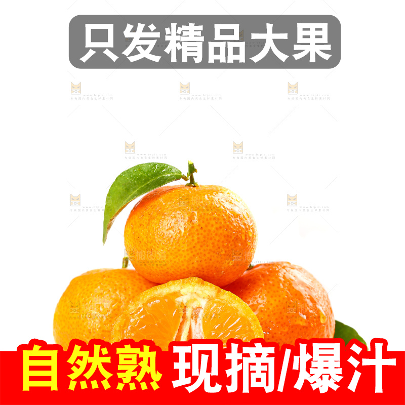 白底上的沙糖桔