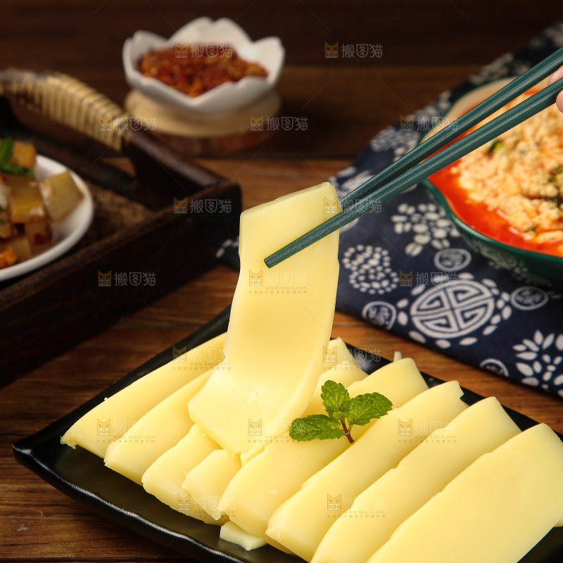 深底上的米豆腐