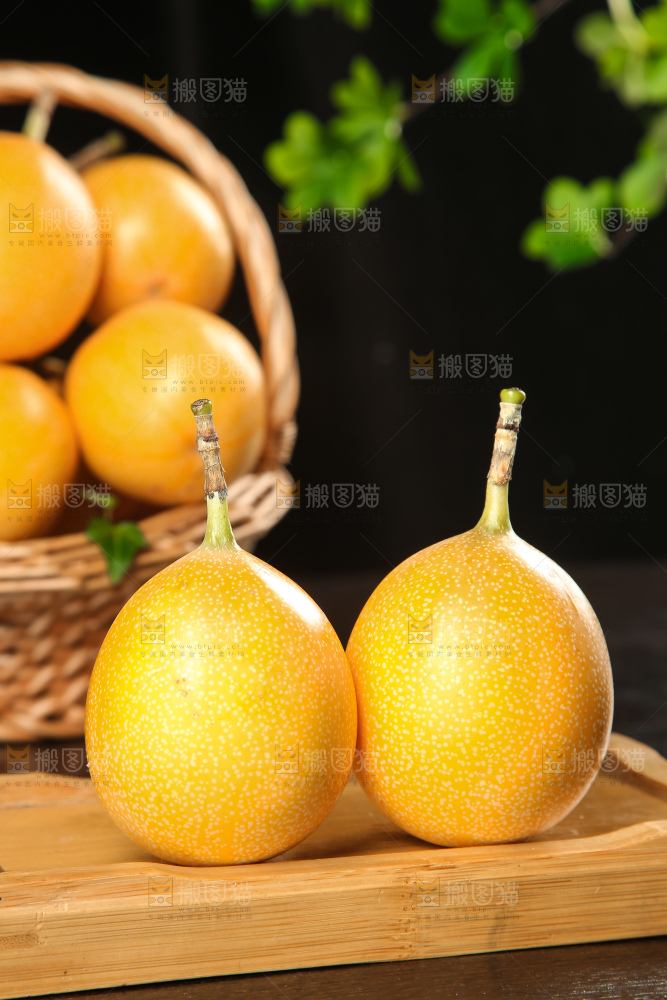 深底上的热情果