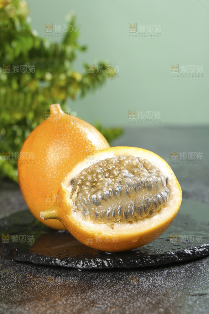 深底上的热情果