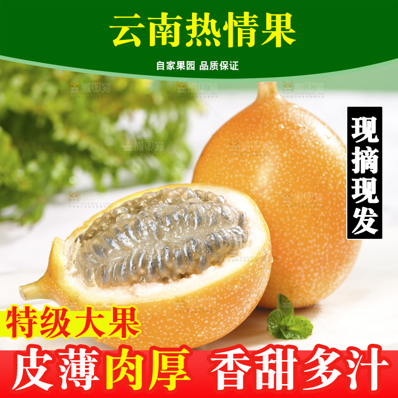 浅底上的热情果