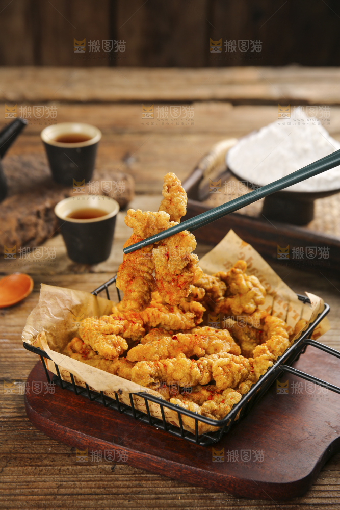 木底上的小酥肉