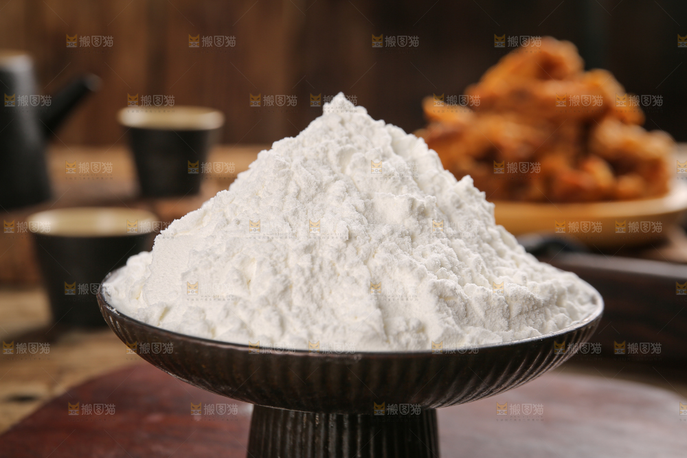 深底上的豌豆淀粉