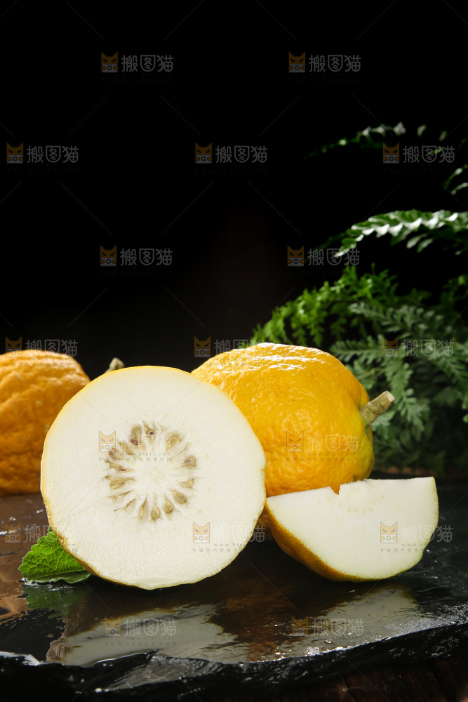 深底上的香橼果