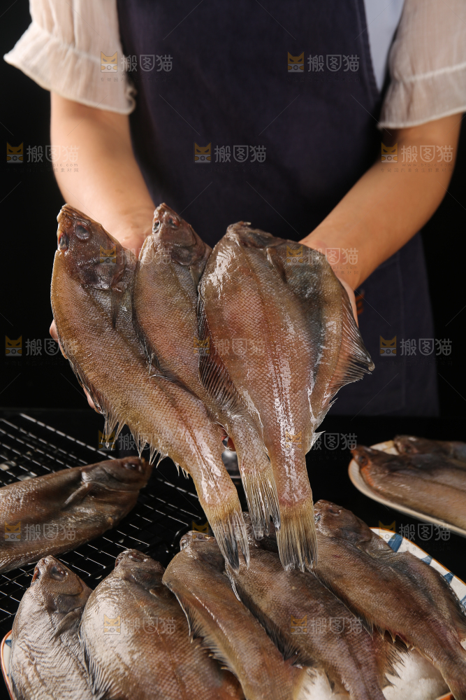 深底上的鲽鱼