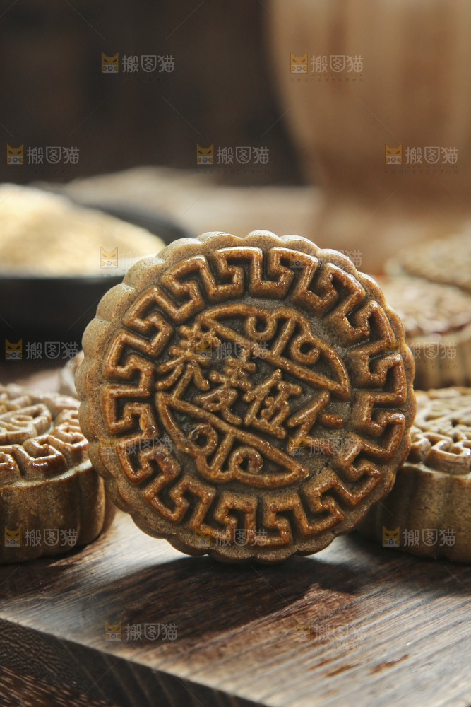 荞麦五仁月饼