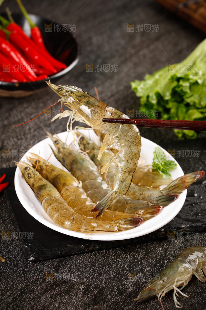 深底上的青岛大虾