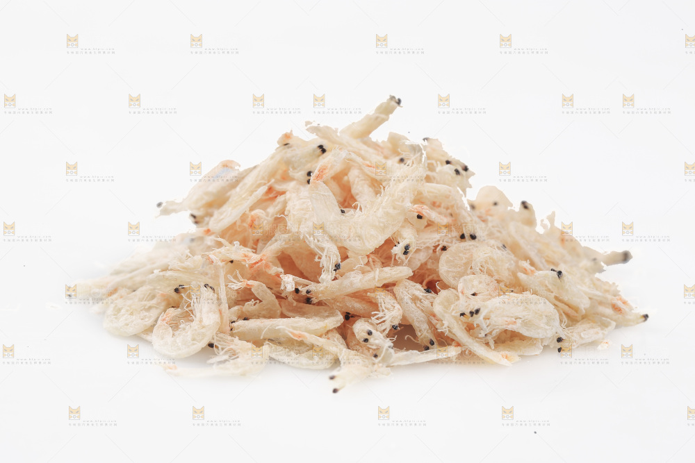 白底上的虾米皮