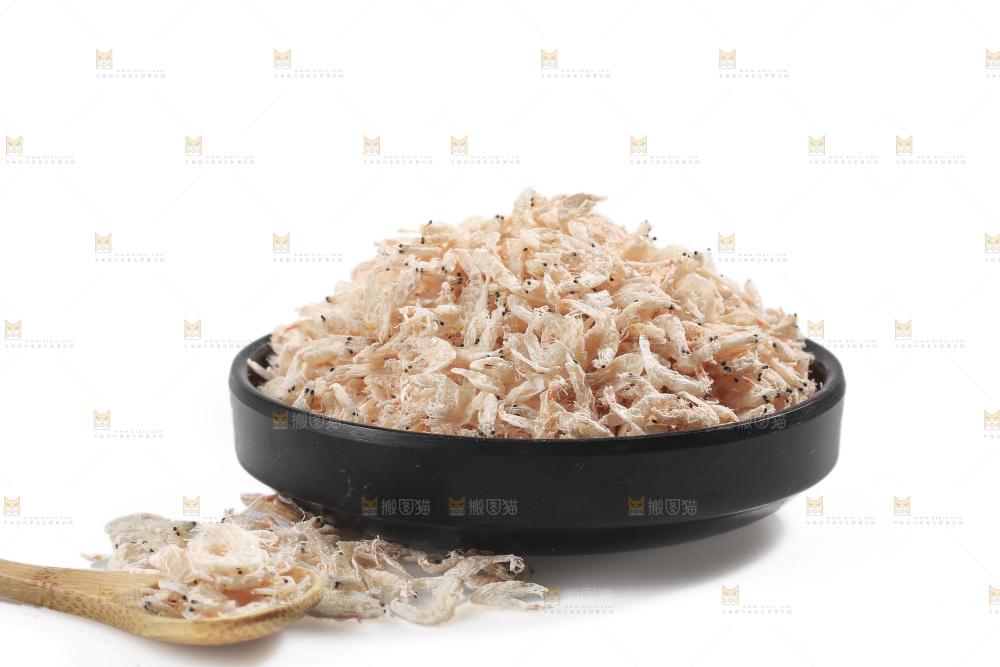 白底上的虾米皮