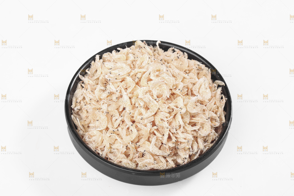 白底上的虾米皮