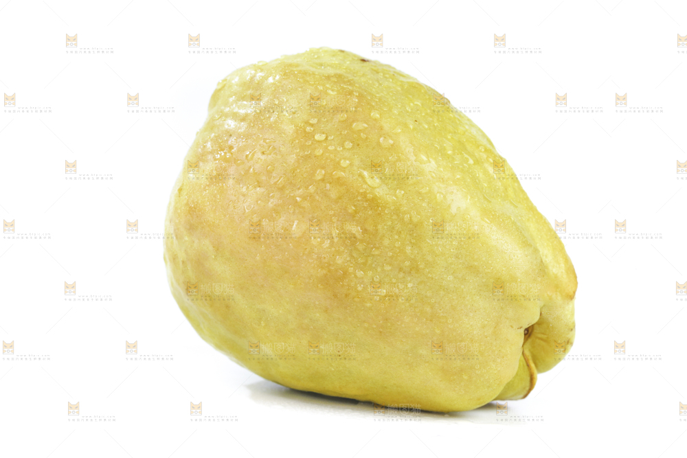 白底上的红心芭乐