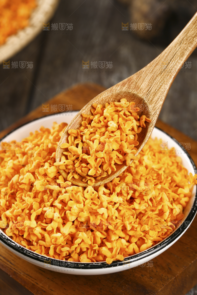 深底上的桂花