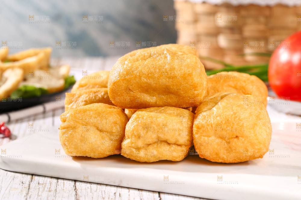 浅底上的油豆泡