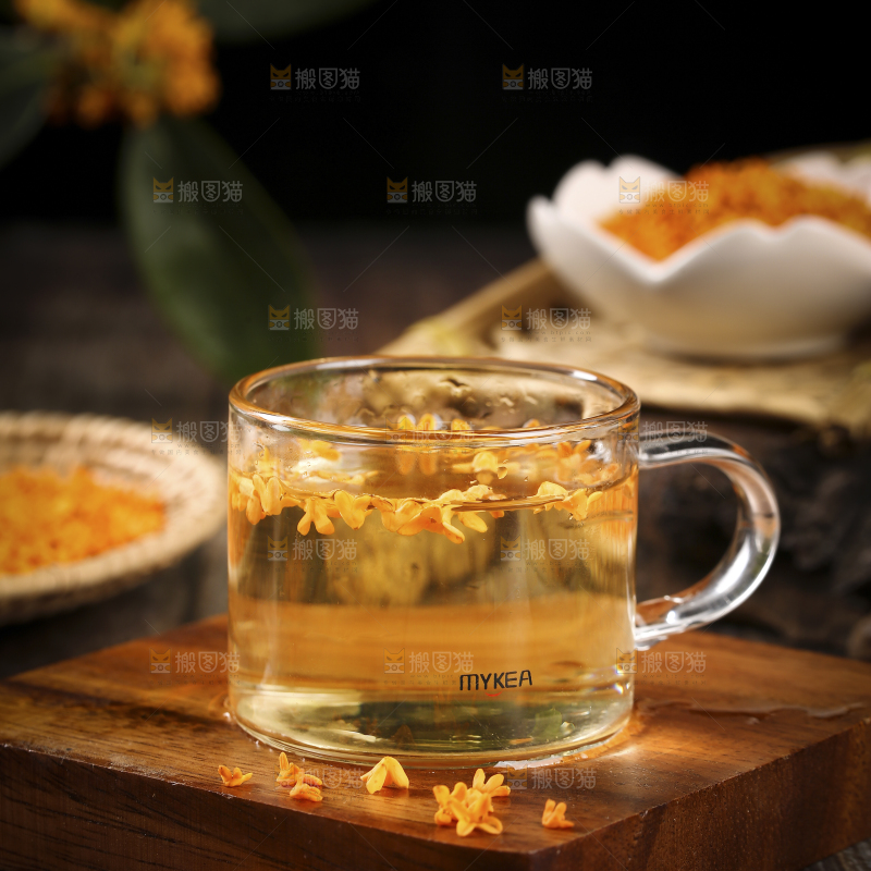 深底上的桂花