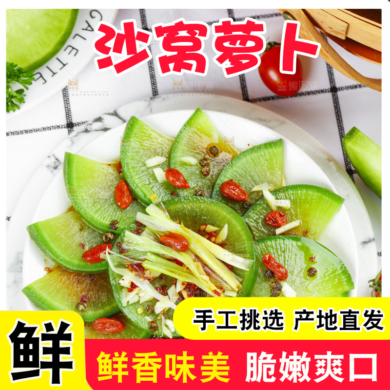 浅底上的沙窝萝卜