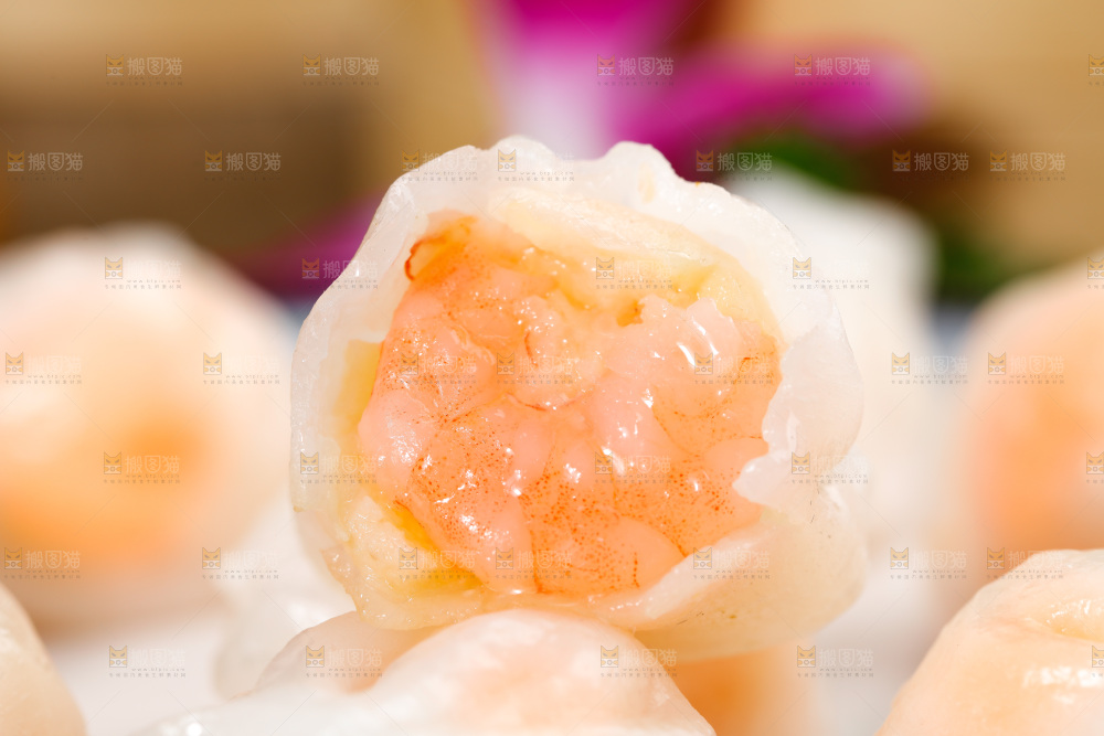水晶虾饺