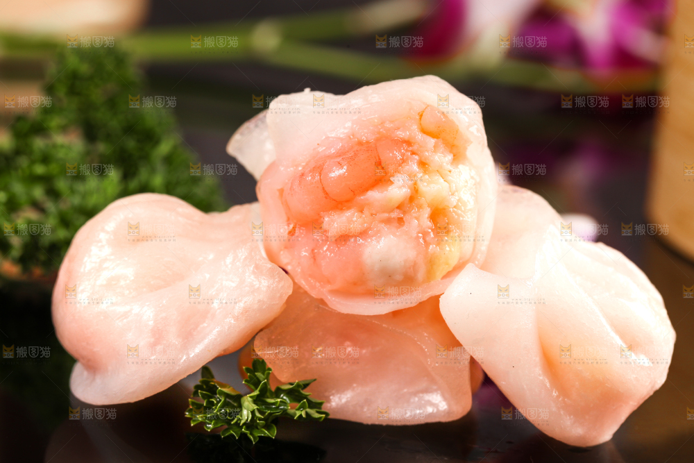 水晶虾饺