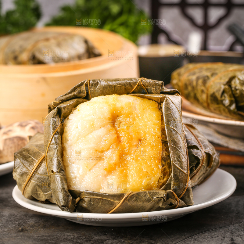 深底上的糯米鸡