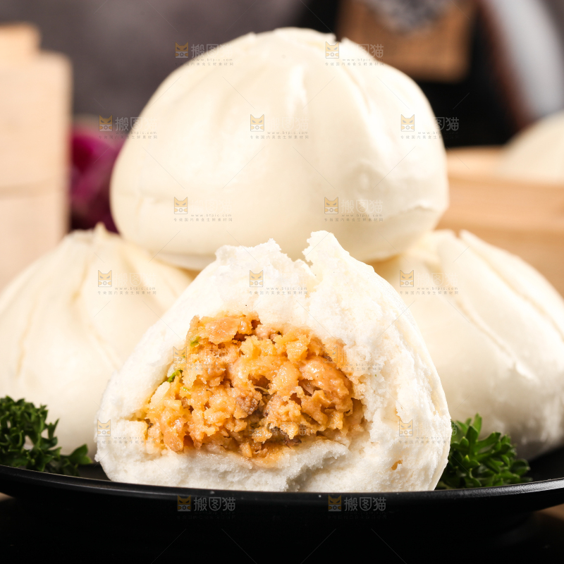 深底上的滑肉包