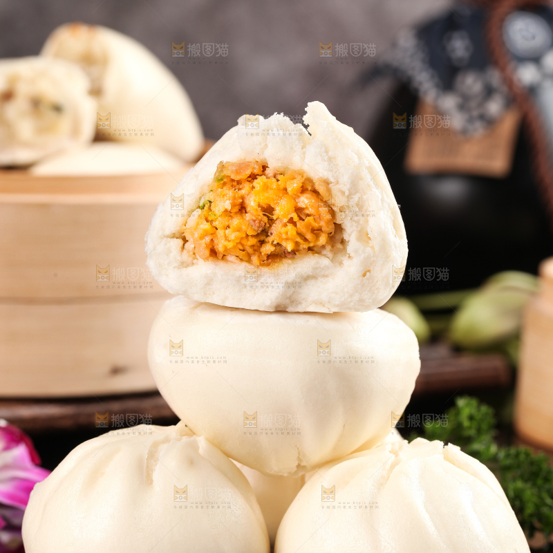 深底上的滑肉包