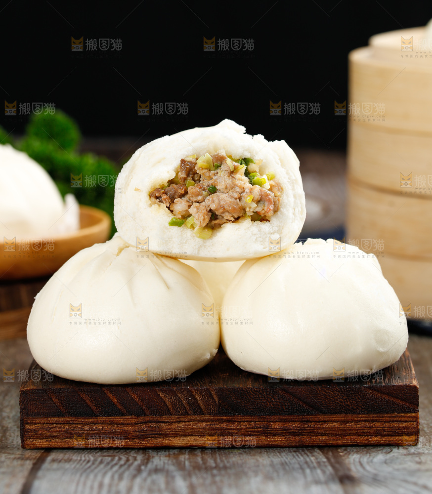 深底上的滑肉包