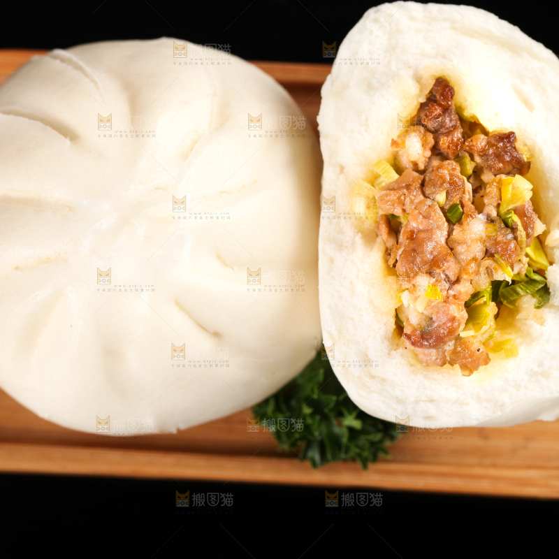 深底上的滑肉包